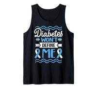 La Diabetes no me definirá Camiseta sin Mangas