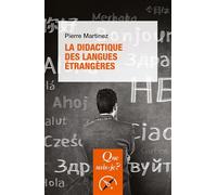 La didactique des langues étrangères