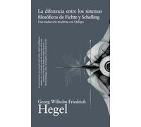 La diferencia entre los sistemas de Fichte y Schelling