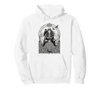 La Diosa Celta del Cuervo de Morrigan Mitología Irlandesa Cuervo Cool Sudadera con Capucha