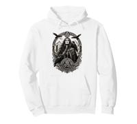 La Diosa Celta del Cuervo de Morrigan Mitología Irlandesa Cuervo Cool Sudadera con Capucha