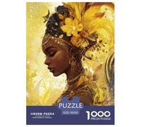 La Diosa egipcia Puzzle 1000 Piezas Rompecabezas Divertidos De Animales para Hombres Y Mujeres Reina Juguete De Desafío Educativo Clásicos para Adultos Y Niños A Partir70x50cm/1000pcs