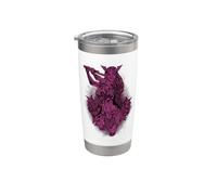 La diosa vikinga del amor Freya Vaso térmico de acero inoxidable de doble pared