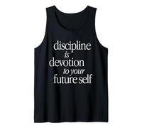 La disciplina es devoción Camiseta sin Mangas