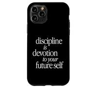 La disciplina es devoción Carcasa para iPhone 11 Pro