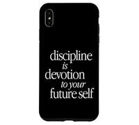 La disciplina es devoción Carcasa para iPhone XS MAX