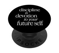 La disciplina es devoción PopSockets PopGrip Adhesivo