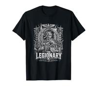 La disciplina legionaria y el Guerrero del dominio Roma Camiseta