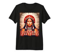 La disidencia es Arte patriótico de protesta de activista Tribal Camiseta Premium