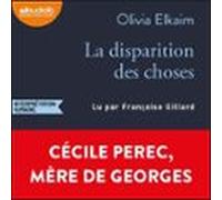 La Disparition Des Choses (audiolibro)