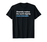 La Diversidad Convierte al Mundo en Defensor de la Justicia Social Camiseta