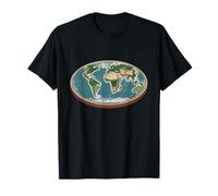 La divertida cita de Flat Earth me parece plana, se ve plana, significado Camiseta
