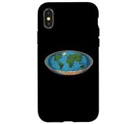 La divertida cita de Flat Earth me parece plana, se ve plana, significado Carcasa para iPhone X/XS