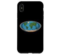 La divertida cita de Flat Earth me parece plana, se ve plana, significado Carcasa para iPhone XS Max