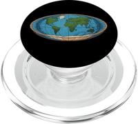 La divertida cita de Flat Earth me parece plana, se ve plana, significado PopSockets PopGrip para MagSafe