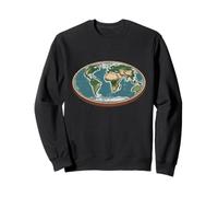 La divertida cita de Flat Earth me parece plana, se ve plana, significado Sudadera
