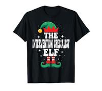 La Divertida combinación navideña de Elfos especialistas en intervención Camiseta