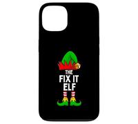 La Divertida Familia de Navidad Que combina The Fix It Elf Carcasa para iPhone 13