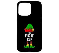 La Divertida Familia de Navidad Que combina The Fix It Elf Carcasa para iPhone 15 Pro MAX