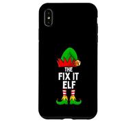 La Divertida Familia de Navidad Que combina The Fix It Elf Carcasa para iPhone XS MAX