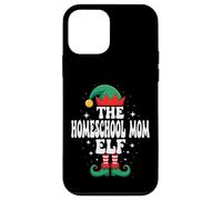 La Divertida Familia navideña de The Homeschool Mom Elf Carcasa para iPhone 12 Mini