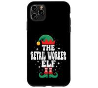 La Divertida Familia navideña de The Retail Worker Elf Carcasa para iPhone 11 Pro MAX