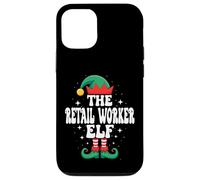 La Divertida Familia navideña de The Retail Worker Elf Carcasa para iPhone 12/12 Pro