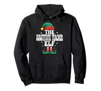 La Divertida Familia navideña de The Substitute Teacher Elf Sudadera con Capucha