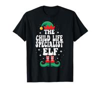 La Divertida Navidad de The Child Life Specialist Elf Camiseta