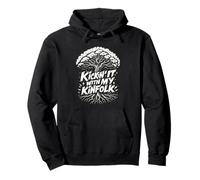 La Divertida reunión Familiar de Kickin It with My Kinfolk Sudadera con Capucha