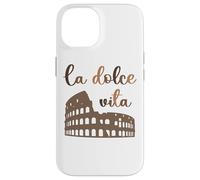 La Dolce Vita Coliseo Roma Italia Carcasa para iPhone 14