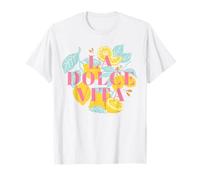La Dolce Vita Lemon Graphic para niña y mujer Camiseta