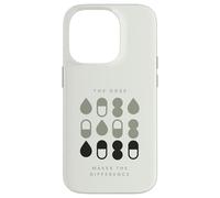 La dosis Marca la Diferencia | Farmacología | Toxicología Carcasa para iPhone 14 Pro