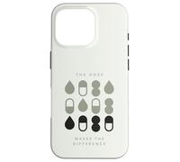 La dosis Marca la Diferencia | Farmacología | Toxicología Carcasa para iPhone 16 Pro