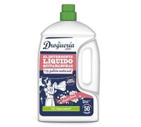 LA DROGUERIA - Detergente Líquido Quitamanchas 2.27 L - Eficaz en Agua Fría - Con Jabón Natural - Sin Colorantes - Apto para Pieles Sensibles