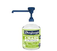 LA DROGUERIA - Lavavajillas a Mano Ecológico con Bicarbonato - 500ml (220 Lavados) - Detergente Líquido Desengrasante para Platos - Jabón Natural Concentrado para Pieles Sensibles con Dosificador