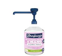 LA DROGUERIA - Lavavajillas a Mano Ecológico con Jabón Natural - 500ml (220 Lavados) - Detergente Líquido Concentrado para Pieles Sensibles - Aceite de Coco