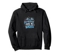 La E-Universe No Tiene Fronteras Sudadera con Capucha