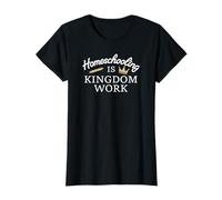La educación en el hogar es Kingdom Work, una madre cristiana que estudia en casa Camiseta