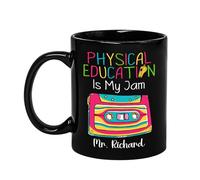 La Educación Física Es Mi Pasión Tazas De Regalo Novedad Tazón De Café Graciosa Tazas Té Regalos Divertidos Para Novios Amigos Familiares 330Ml