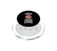 La educación sobre el estigma Salva Vidas Conciencia sobre Sobredosis PopSockets PopGrip para MagSafe
