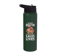 La educación sobre el estigma salva vidas conciencia sobre sobredosis Stainless Steel Insulated Water Bottle