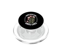 La educación sobre el estigma Salva Vidas en el Mes de concientización sobre Sobredosis PopSockets PopGrip para MagSafe