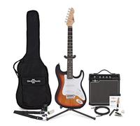 LA Electric Guitar Sunburst 15W Guitar Amp & Ultimate Accessory Pack