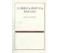 La Elegia Erotica Romana