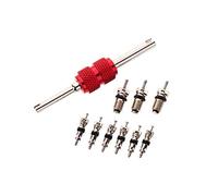 La eliminación 10pcs / Set de vagones del acondicionador de aire de la válvula principal con llave Kit de reparación de herramientas de vehículo auto del coche Un Sistema/Aire Acondicionado,Equipo