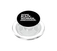 La embajadora de la Mujer Negra empoderó el Mes de la Historia Negra PopSockets PopGrip para MagSafe