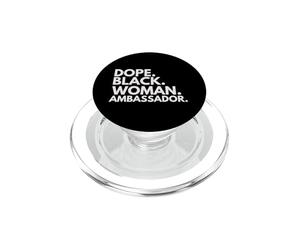 La embajadora de la Mujer Negra empoderó el Mes de la Historia Negra PopSockets PopGrip para MagSafe
