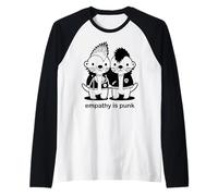 La empatía es Punk Camiseta Manga Raglan