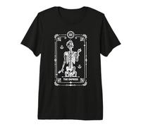 La Emperatriz Tarot Carta Feminismo Astrología Cráneo Camiseta Premium